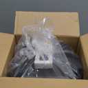 CEROELDA Small Trash Can with Lid-5L/1.3 Gal,Stainless Steel Outdoor Dog Poop Garbage Can-Farmhouse Retro Metal Waste Bin w/Step Pedal for Bathroom Bedroom Office-Soft Close-Black