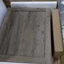 GarveeHome Farmhouse Executive Desk with File Drawers, 60 in Home Office Desk with Charging Station, Wooden Computer Desk with Cabinet Storage for Work Study Writing, Rustic Black