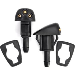 Click&Fit Windshield Washer Nozzles replacement for: Hyundai Tuscon 03-08, Accent 03-05, Elantra 99-04, Santa Fe 01-04, Kia Optima 05-08, Kia Sportage 05-10; Wiper washer sprayers Jet Kit accessories