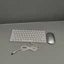 Bluetooth Keyboard and Mouse for Mac, Rechargeable, Mini Size, Ultra Slim, Quiet Typing, 4 Level DPI, Wireless Keyboard and Mouse Compatible with Mac, iPad, iPhone, MacBook Air/Pro