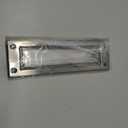 Mail Slot Matte Black,13Inch Stainless Steel Mail Slot Cover for Front Door.Mailbox Door Replacement for Wall,13"3.7" (Sliver, 10Inch)