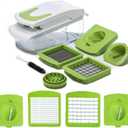Vegetable Slicer Chopper Dicer Cutter Food Veggie Fruit Professional Chopper Slicer Kitchen Gadgets Tableware Kitchen Tool 1set