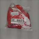 Lilo Costume Dress Women's Halloween Red Leaf Printed Hawaiian Dress with Flower Headpiece (Large)