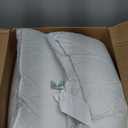 puredown Made in USA Goose Feathers and Down Gusseted Pillows, 100% Cotton Cover, Pillows King Size Set of 2, Hotel Luxury Gusseted Bed Pillows for Sleeping