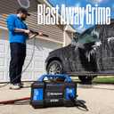 Westinghouse ePX3100v Electric Pressure Washer, 2100 Max PSI 1.76 Max GPM, Built-in Carry Handle, Detachable Foam Cannon, Pro-Style Steel Wand, 3-Nozzle Set, for Cars/Fences/Driveways/Home/Patios