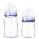 Straw Cup Soft Spout Conversion Kit for Lansinoh Baby Bottle, Toddler Transition Kit with Silicone Straw Top Nipple, Weighted Straw, Bottle Handle, Cleaning Brush, 3 Pack, 8m+