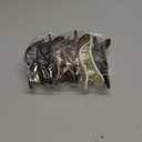 Flat Hair Clips for Women - 6 PCS French Flat Claw Clips Medium Hair Clips for Girls Large Hair Claw Clips for Thick or Thin Hair Strong Hold No Slip Hair Accessories for women (Transparent)