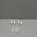 KEAWELL Premium Verona 4-Piece 7.6 inch Spoon Set 18/10 Stainless Steel, Heavy-Duty Mirror-Finished Flatware for Daily Meals, Hosting and Special Occasions (4, Dinner Spoons)