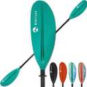 Kayak Paddles with Fiberglass Shaft and Reinforced PP Blade, Floating Adjustable Kayaking Oars, 3 Piece, 220-240 cm/86-94 Inches, 240-260 cm/94-102 Inches
