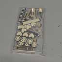 Gingbiss 18 Pcs Hair Clips for Women Girls, Black White Checker Cute Hair Barrettes with Storage Box, No Bend Korean Styling Minimalist Hair Accessories, Gift for Women Girls