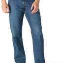 Carhartt Men's Relaxed Straight Jean, Bay, W34 x L34