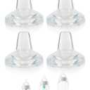Sippy Cup Nipples for Philips Avent Anti-Colic Baby Bottles,Food Grade Silicone Sippy SpoutVariable Flow Soft Nipple6m+,4-Count