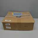 3 Pcs 24 Inch Christmas Norfolk Pine Wreath Artificial Real Touch Norfolk Wreath Winter Farmhouse Greenery Decoration with Ribbon Bow for Front Door Xmas Indoor Outdoor Home Decoration(Khaki)