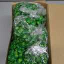 30 Bundles Artificial Shamrock Plants Decoration Faux Clover Greenery Four Leaf Shamrock Stem Picks Fake Clover Branches for Garden Home Office Table Centerpiece