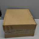 3-Light Coastal Woven Flush Mount Light Fixture Boho Rustic Hemp Rope Drum Semi Flush Mount Ceiling Light for Hallway Bedroom Kitchen Entryway Farmhouse Living Room, Black