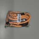 Fida Durable Slip Loop Lead for Large, Medium Dogs, 6 FT x 1/2" Heavy Duty, Comfortable Strong Rope, No Pull Pet Training Leash with Highly Reflective, Orange