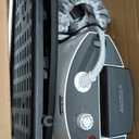 CGOLDENWALL Standing Garment Steamer for Clothes with Flat & Hanging Iron Options: Quick 25s Heat-Up for Continuous 1-Hour Powerful Steam, Including Ironing Board, Fabric Brush and Ironing Gloves