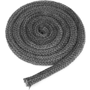 Stanbroil Wood Stove Gasket, 7/8" x 84" Graphite Impregnated Fiberglass Rope Seal, Gasket Rope Replacement Kits for Wood Stoves Door