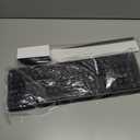 Wireless Keyboard and Mouse Combo, Full-Size Silent Ergonomic Keyboard and Optical Mouse, Long Battery Life, 2.4GHz Lag-Free Cordless Mice Keyboard for Computer, Mac, Laptop, PC, Windows (Black)