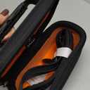 Mchoi Hard EVA Travel Case for Sony Alpha a6000/a6400/a6600/a6100/a5100 Mirrorless Digital Camera, Case Only, New Version, Orange (Black and Orange)