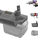V10 Battery Adapter for Milwaukee M18 Battery Convert to for Dyso V10 Animal Vacuum Cleaner (Only Adapter)