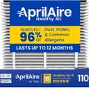 AprilAire 110 Replacement Filter for AprilAire Whole House Air Purifiers - MERV 11, Clean Air & Dust, 16x20x4 Air Filter (Pack of 1)