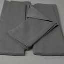 BGment Rod Pocket Room Darkening Curtains for Bedroom 84 Inches Long - Thermal Insulated Blackout Curtain Drapes for Living Room, 42 x 84 Inch, 2 Panels, Light Grey