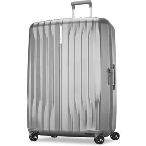 Samsonite UpLIFT X-Large Checked Hardside Luggage with Spinner Wheels - Airline-Approved, TSA Lock, Adjustable Handle System - Polycarbonate Hard Suitcase for Ultra Lightweight Travel - Silver Shimmer