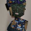 5 Pack Dog Diapers Male, Premium Belly Bands for Male Dogs, High Absorbing Male Dog Pee Wraps for Doggie in Incontinence or Excitable Urination and Training (Animal, Small)