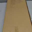 DEZ FURNISHINGS Cordless 2" Smooth Faux Wood Sidelight Single Blind, 10" W x 72" H, Smooth White