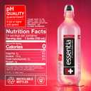 Essentia Water LLC, Ionized Alkaline Bottled Water; 99.9% Pure, Infused with Electrolytes, 9.5 pH or Higher with a Clean, Smooth Taste, 23.67 Fl Oz (Pack of 24) (EXP 10/28/26)