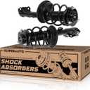 KUIPERAUTO 2PCS Front Loaded Shock Strut Spring Assembly Fit for Toyota Camry 2012-2014 2.4L/ 3.5L FWD, LE/ XLE/ SE