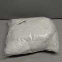 Neelvin Cream White Faux Fur Cozy Soft Striped Decorative Throw Pillow Covers 24x24 inch Set of 2,Velvet Pillowcase Cushion Case for Sofa Couch