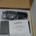 5.1 Surround Sound Decoder Separator Converter for DTS AC3, 4K 60Hz HDMI 3 in 1 Out, HDCP 2.2 HDR, Digital Analog Audio Video System 192Khz/24Bit, with BT-5.0 Receiver (Black, 4K 60Hz)