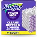 Swiffer PowerMop Multi-Surface Mopping Pad Refills for Floor Cleaning, 11 Count