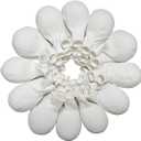 90 Pack White Balloons 18 inch White Latex Party Balloon Bulk for Various Party Events Decorations