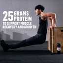 Muscle Milk 100% Whey Protein Powder, Chocolate, 5 Pound, 66 Servings, 25g Protein, 2g Sugar, Low in Fat, NSF Certified for Sport, Energizing Snack, Workout Recovery