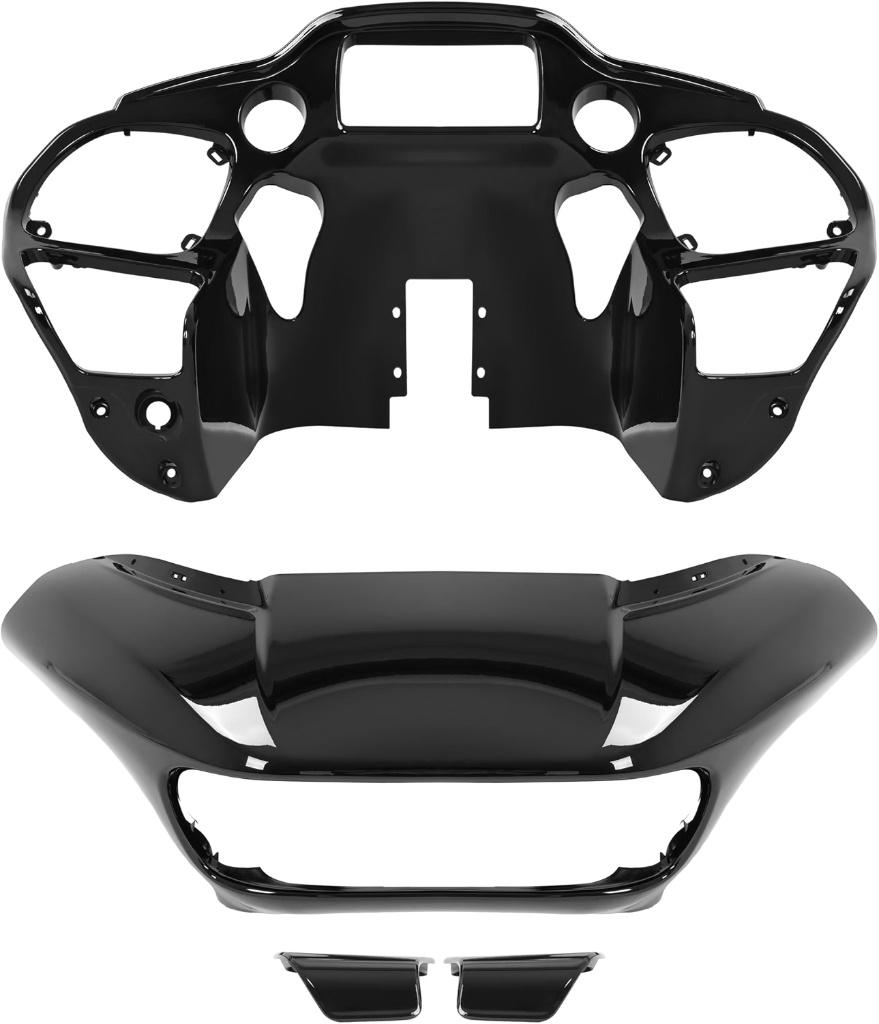 Front Outer & Inner Fairings + Glove Box Cover Kit Fits Harley
Davidson 2015-2024 Road Glide / 2018-2024 CVO Road Glide Gloss Black