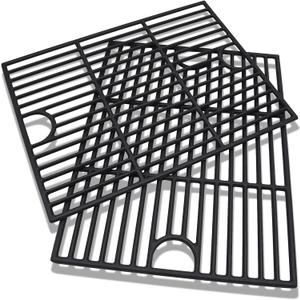 Grill Grates Replacement 17 Inch for Nexgrill 4 Burner 720-0830H, 720-0783E, 720-0830X, 5 Burner 720-0888N, 720-0888, 720-0888S, Charbroil 463344015, 463449914, Cast Iron BBQ Grill Cooking Grates.