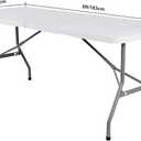 2Pack Spandex Waterproof Rectangular Tablecloths, 6FT, Turquoise, Stretchable, Stain Resistant, All-Season, Party, Wedding, Banquet, Events