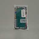 Hocase for Galaxy A36 5G Case, Heavy Duty Shockproof Protection Soft Silicone Rubber Bumper+Hard Plastic Hybrid Protective Case for Samsung Galaxy A36/A56 5G (6.7"" Display) 2025 - Teal Flowers