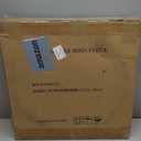 DORBOKER 24" Original Moving Gears Wall Clock, Large Industrial Wall Clock for Living Room Decor,Oversized Wood Vintage Farmhouse Steampunk Rustic Clocks for Wall Decor,Black Walnut (60cm / 24 inch)