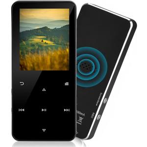 144GB Mp3 Player,Music Playe Portable Digital Music Player/Video/Voice Record/FM Radio/E-Book Reader/Photo Viewer,Earphones Included