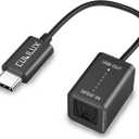 Cubilux USB C Optical Audio Capture Adapter (NOT for Playing Audio!), TOSLINK to Type C Line-in Adapter for Recording, SPDIF Input Receiver for Laptop Tablet Android Phone