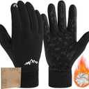 RIGWARL Winter Gloves Men Women Warm Gloves for Cold Weather Touch Screen Windproof Glove for Running Driving Cycling Hiking Walking Gardening (Small)