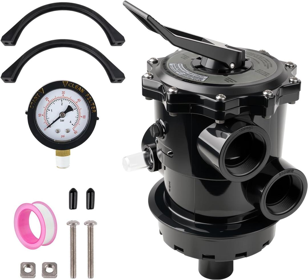 SP071620T 2" Multiport Valve, Vari-Flo Top Mount Hayward Pro Filter