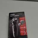 Cordless Electric Razor for Men: 3-in-1 Shaver for Beard/Nose/Sideburns - IPX7 Waterproof Travel Kit - Precision Blades & Turbo Speed (Soul Black)