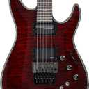 Schecter Hellraiser C-1 with Floyd Rose and Sustainiac - Black Cherry