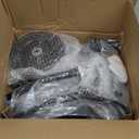 Plant Caddy with Wheels, 200 Lbs Capacity Plant Dolly Cart with Wheels, Handle, Cups, Adjustable Forks and Grips, Potted Plant Mover with Strap for Home, Courtyard, Flower Shop, Offices, Hotels, Black