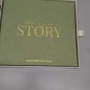 Baby Memory Book & Baby Keepsake Book to Record Baby's Milestones and Photos for Newborn Girl or Newborn Boy, Gender Neutral, Scrapbook Album, First 5 Year Journal Includes Stickers & Keepsake Box (Light Olive)